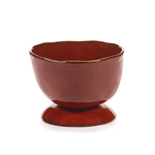 Serax La Mère bowl on foot Serax La Mère Venetian Red 13.5 cm - 5.31 in - Buy now on ShopDecor - Discover the best products by SERAX design