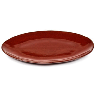 Serax La Mère oval plate 37.5 cm. - 14.76 in. Serax La Mère Venetian Red - Buy now on ShopDecor - Discover the best products by SERAX design