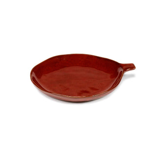 Serax La Mère plate with handle diam. 20 cm. Serax La Mère Venetian Red - Buy now on ShopDecor - Discover the best products by SERAX design