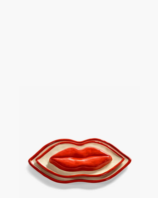 Serax Les Objets Mouleversants set 3 serving dish Lips - Buy now on ShopDecor - Discover the best products by SERAX design