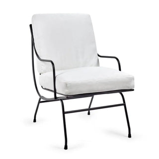 Serax Metal Sculptures Stresa lounge chair with cushion included - Buy now on ShopDecor - Discover the best products by SERAX design