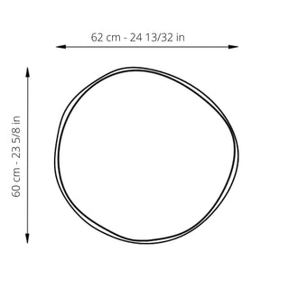 Serax Mirror black round shape - Buy now on ShopDecor - Discover the best products by SERAX design