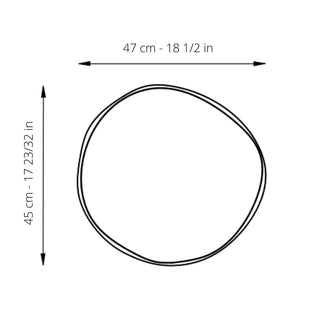 Serax Mirror black round shape - Buy now on ShopDecor - Discover the best products by SERAX design