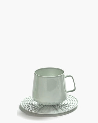 Serax Nido cup with saucer Serax Nido Green Cappuccino - Buy now on ShopDecor - Discover the best products by SERAX design