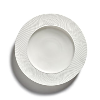 Serax Nido deep plate white 24 cm - 9.45 in - Buy now on ShopDecor - Discover the best products by SERAX design