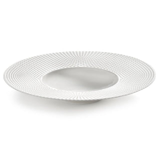 Serax Nido deep plate wide edge white diam. 28 cm. - 11.02 in. - Buy now on ShopDecor - Discover the best products by SERAX design