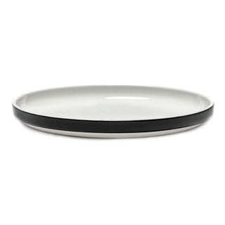 Serax Passe-partout low plate glazed black 26 cm - 10.24 in - Buy now on ShopDecor - Discover the best products by SERAX design