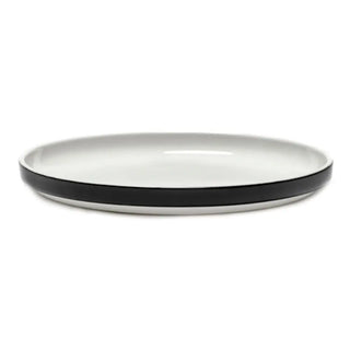 Serax Passe-partout low plate glazed black 26 cm - 10.24 in - Buy now on ShopDecor - Discover the best products by SERAX design
