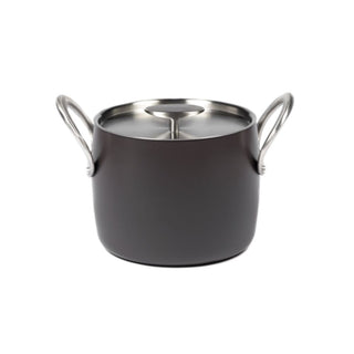 Serax Pure Cookware pot diam. 18 cm. Serax Pure Ebony Black - Buy now on ShopDecor - Discover the best products by SERAX design