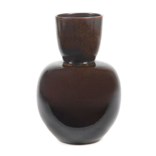 Serax Pure Interior vase M h. 45 cm. brown black
