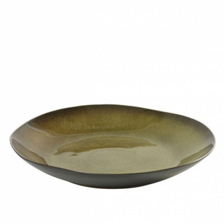 Serax Pure serving plate round green diam. 32 cm. - 12.6 in. - Buy now on ShopDecor - Discover the best products by SERAX design
