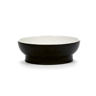 Serax Ra bowl diam. 16 cm. black/off white