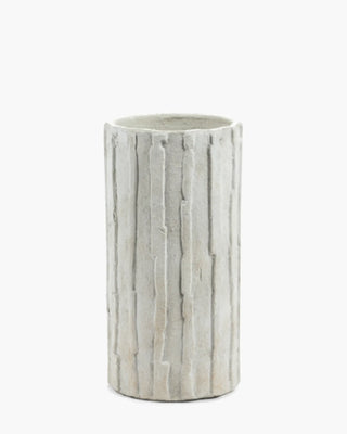 Serax Rift planter 03 Off White h. 40 cm - 15.75 in - Buy now on ShopDecor - Discover the best products by SERAX design