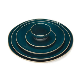 Serax RUR:AL dinner plate blue diam. 20.5 cm. - 8.07 in. - Buy now on ShopDecor - Discover the best products by SERAX design