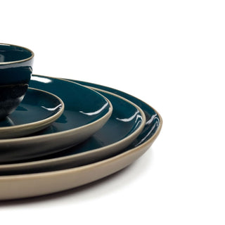 Serax RUR:AL dinner plate blue diam. 20.5 cm. - 8.07 in. - Buy now on ShopDecor - Discover the best products by SERAX design