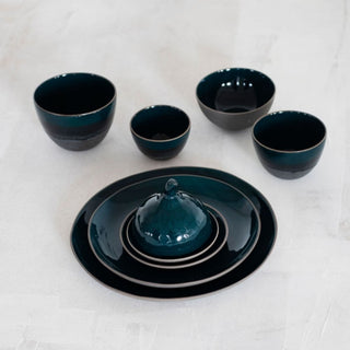 Serax RUR:AL dinner plate blue diam. 20.5 cm. - 8.07 in. - Buy now on ShopDecor - Discover the best products by SERAX design