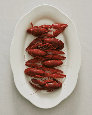 Serax Silhouette high oval plate - Buy now on ShopDecor - Discover the best products by SERAX design