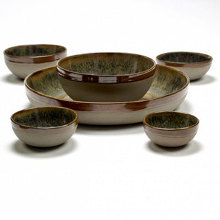 Serax Surface round bowl indi grey - Buy now on ShopDecor - Discover the best products by SERAX design