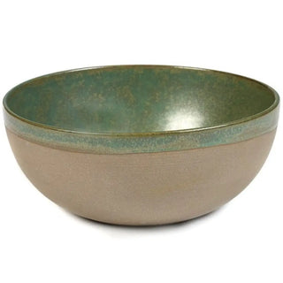 Serax Surface round bowl camo green 23.5 cm - 9.25 in - Buy now on ShopDecor - Discover the best products by SERAX design