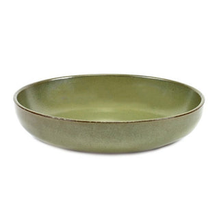 Serax Surface round deep plate Sardina Green 19 cm - 7.48 in - Buy now on ShopDecor - Discover the best products by SERAX design