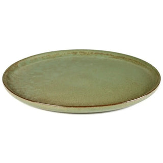 Serax Surface round dinner plate Sardina Green 27 cm - 10.63 in - Buy now on ShopDecor - Discover the best products by SERAX design