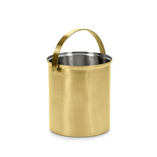 Serax Table Accessories ice bucket L brushed steel gold Pvd - Buy now on ShopDecor - Discover the best products by SERAX design