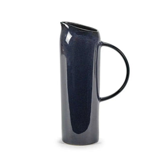 Serax Terres De Rêves jug dark blue h. 23 cm. - 9.05 in. - Buy now on ShopDecor - Discover the best products by SERAX design