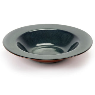 Serax Terres De Rêves degustation plate diam. 27 cm. - 10.62 in. Serax Terres de Rêves dark blue rust - Buy now on ShopDecor - Discover the best products by SERAX design
