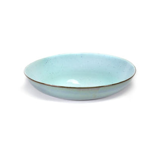Serax Terres De Rêves pasta plate diam. 23.5 cm. - 9.25 in. Serax Terres de Rêves light blue smoky blue - Buy now on ShopDecor - Discover the best products by SERAX design