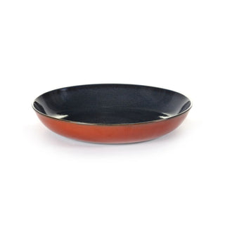 Serax Terres De Rêves pasta plate diam. 23.5 cm. - 9.25 in. Serax Terres de Rêves dark blue rust - Buy now on ShopDecor - Discover the best products by SERAX design