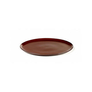 Serax Terres De Rêves round dinner plate Serax Terres de Rêves rust 22 cm - 8.66 in - Buy now on ShopDecor - Discover the best products by SERAX design
