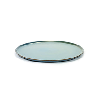 Serax Terres De Rêves round dinner plate Serax Terres de Rêves smoky blue 26 cm - 10.23 in - Buy now on ShopDecor - Discover the best products by SERAX design