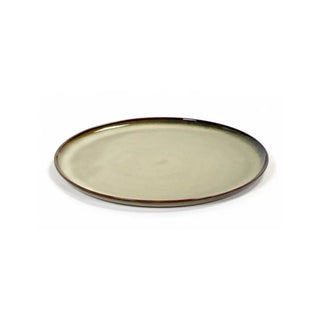 Serax Terres De Rêves round dinner plate Serax Terres de Rêves misty grey 26 cm - 10.23 in - Buy now on ShopDecor - Discover the best products by SERAX design