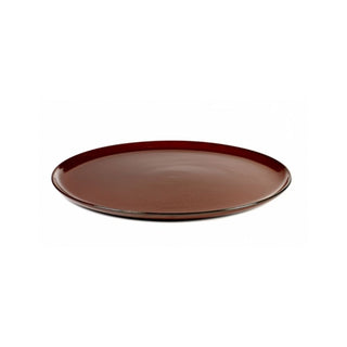 Serax Terres De Rêves round dinner plate Serax Terres de Rêves rust 26 cm - 10.23 in - Buy now on ShopDecor - Discover the best products by SERAX design