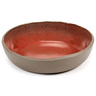 Serax Urbanistic Ceramics round deep plate diam. 21 cm. - 8.26 in. Serax Urbanistic Ceramics red - Buy now on ShopDecor - Discover the best products by SERAX design