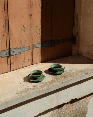 Serax Verde Lanza cup with saucer cup - Buy now on ShopDecor - Discover the best products by SERAX design