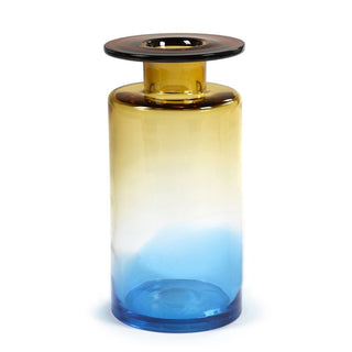 Serax Wind & Fire vase Blue Yellow 40 cm - 15.75 in - Buy now on ShopDecor - Discover the best products by SERAX design