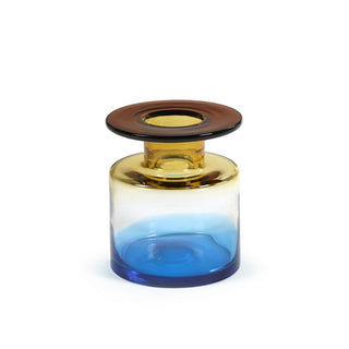 Serax Wind & Fire vase Blue Yellow 22 cm - 8.66 in - Buy now on ShopDecor - Discover the best products by SERAX design