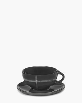 Serax Zuma cup with saucer Pacific Espresso - Buy now on ShopDecor - Discover the best products by SERAX design