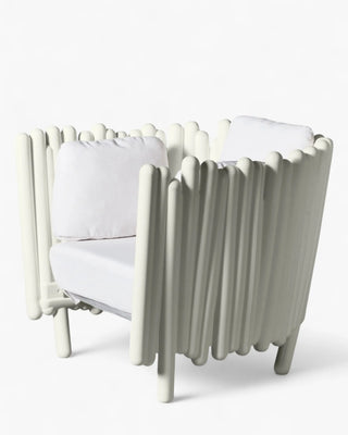 Serralunga Canisse armchair Serralunga White - Buy now on ShopDecor - Discover the best products by SERRALUNGA design