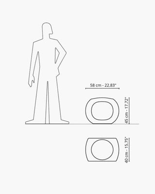 Serralunga Cero stool - Buy now on ShopDecor - Discover the best products by SERRALUNGA design