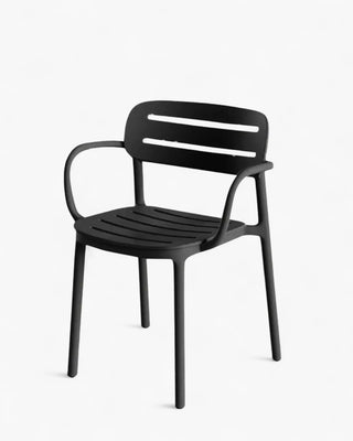 Serralunga Croisette armchair with armrests Serralunga Anthracite - Buy now on ShopDecor - Discover the best products by SERRALUNGA design