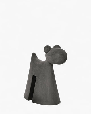Serralunga Doggy dog shaped decoration Serralunga Moleskin Grey - Buy now on ShopDecor - Discover the best products by SERRALUNGA design