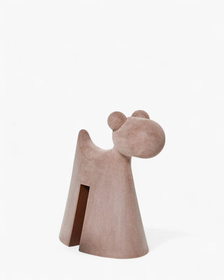 Serralunga Doggy dog shaped decoration Serralunga Moleskin Rose - Buy now on ShopDecor - Discover the best products by SERRALUNGA design