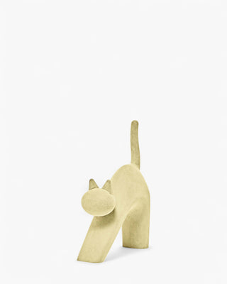 Serralunga Gatt-one cat shaped decoration Serralunga Moleskin Champagne - Buy now on ShopDecor - Discover the best products by SERRALUNGA design