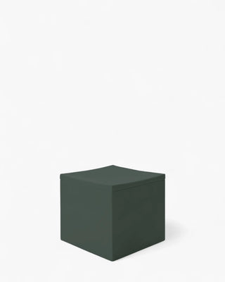 Serralunga Lounge Cube stool Serralunga Anthracite 35 cm - 13.78 in - Buy now on ShopDecor - Discover the best products by SERRALUNGA design