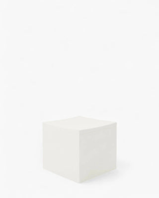 Serralunga Lounge Cube stool Serralunga White 35 cm - 13.78 in - Buy now on ShopDecor - Discover the best products by SERRALUNGA design