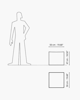 Serralunga Lounge Cube stool - Buy now on ShopDecor - Discover the best products by SERRALUNGA design