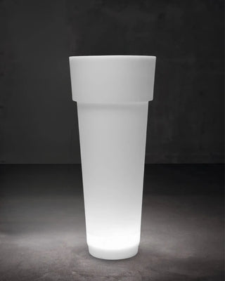 Serralunga Marcantonio planter with light 90 cm - 35.43 in - Buy now on ShopDecor - Discover the best products by SERRALUNGA design