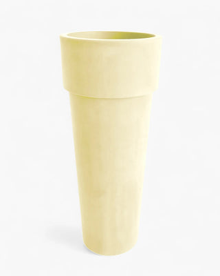 Serralunga Marcantonio planter moleskin Serralunga Moleskin Champagne 120 cm - 47.24 in - Buy now on ShopDecor - Discover the best products by SERRALUNGA design